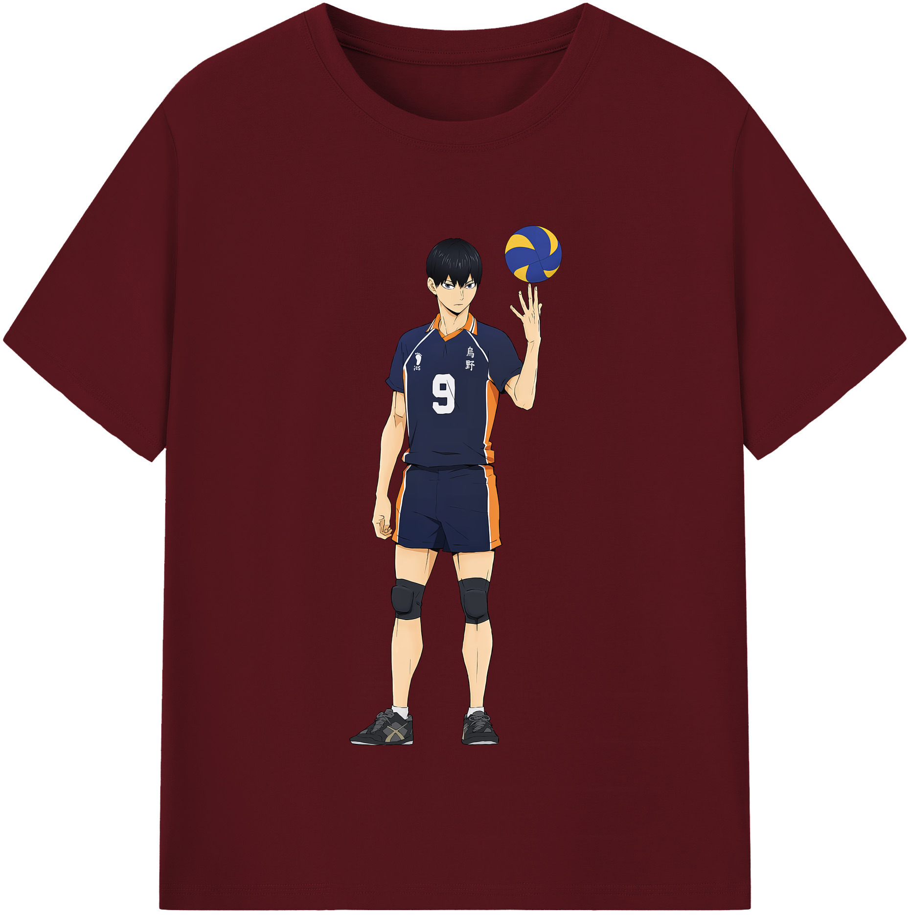 （画像用） ハイキュー!! Haikyu!! 綿100％半袖Tシャツ（フロントプリント）